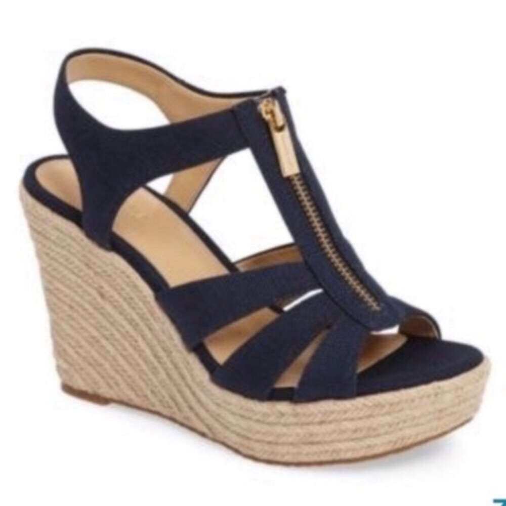 MICHAEL KORS BERKLEY WEDGE PLATFORM SANDAL